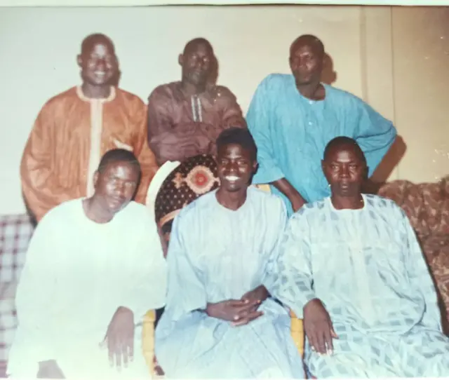 Ibro da wasu tsofaffin abokan aikinsa 