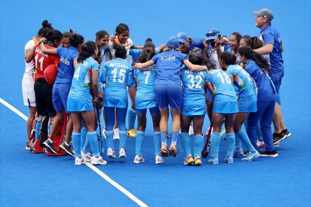 भारतीय महिला हॉकी टीम.