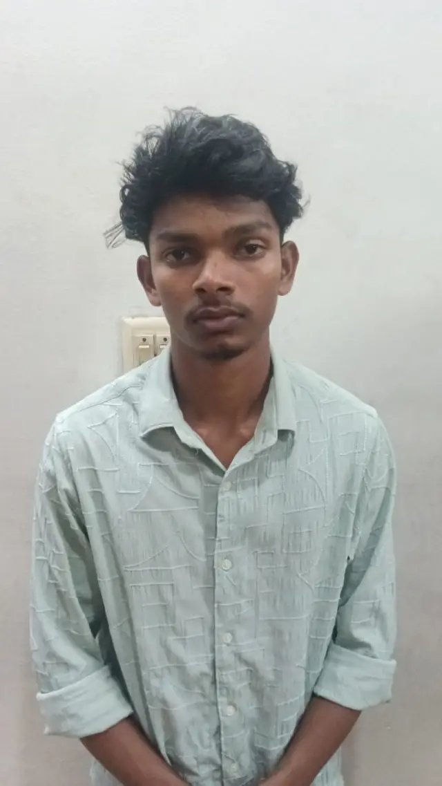 पांच ग़िरफ़्तार छात्रों में से एक रिजिल जिथ, उम्र- 20 साल