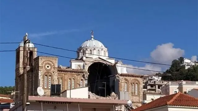 یونان، زلزلہ