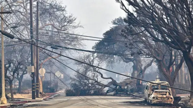 லாஸ் ஏஞ்சலிஸ் காட்டுத் தீ: வீடுகளை இழந்த பொதுமக்கள் - புகைப்படத் தொகுப்பு