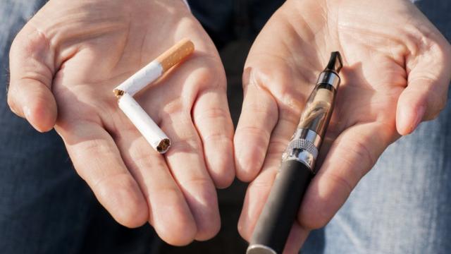 NHS Health Scotland E cigs definitely less harmful than smoking