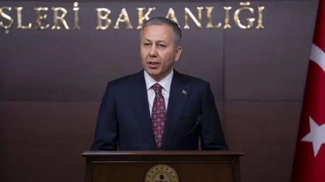 İçişleri Bakanı Ali Yerlikaya
