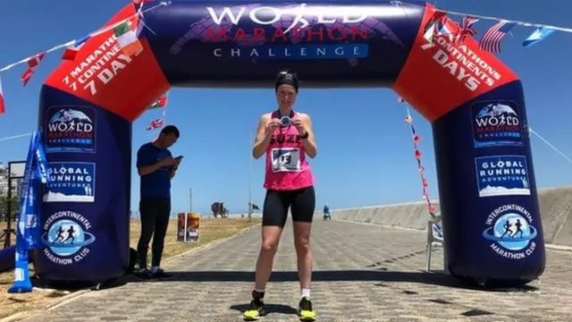 Susannah Gill en Ciudad del Cabo