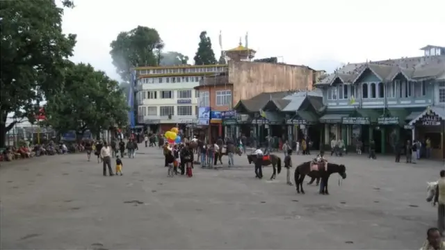 দার্জিলিং শহরের কেন্দ্রস্থল, ম্যাল।