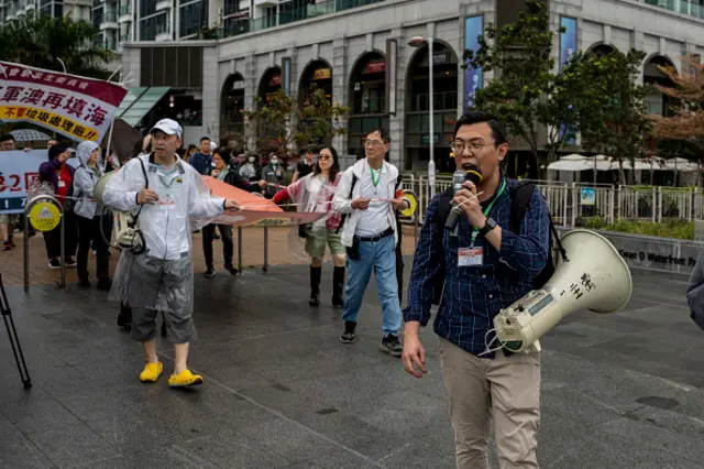 ကန့်သတ်မှုတွေနောက်ပိုင်း ဟောင်ကောင်ရဲ့ ပထမဆုံး ဆန္ဒပြပွဲ