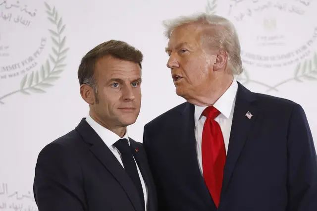 Macron y Trump