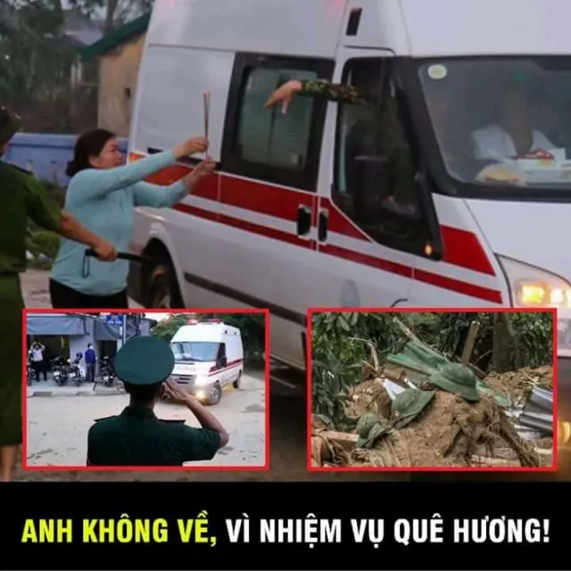Những hình ảnh xúc động của sự cố tại Rào Trăng