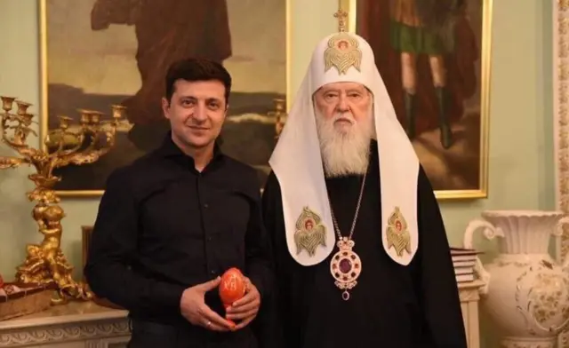 Зеленський і Філарет