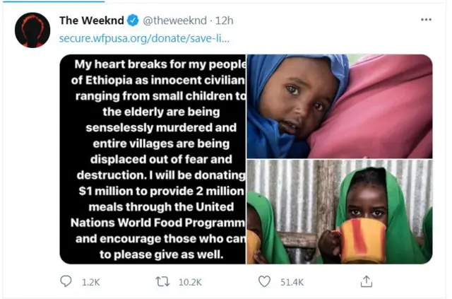 Ergaa Twitaraa The Weeknd