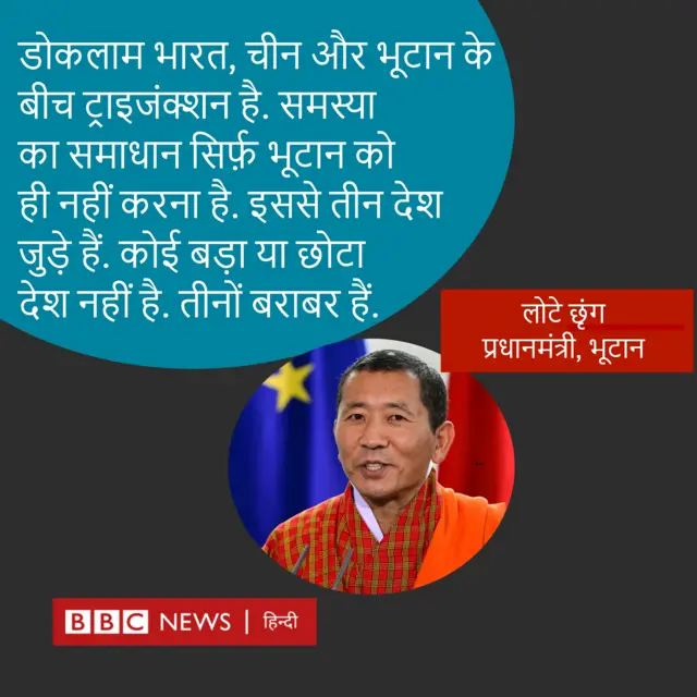 भूटान के प्रधानमंत्री लोटे छृंग