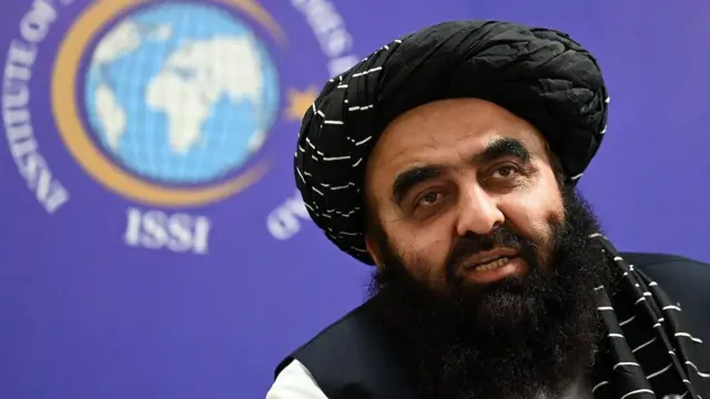 तालिबान के विदेश मंत्री अमीर ख़ान मुत्तक़ी