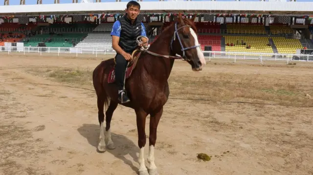 Көк бөрүнүн мыкты жаш аттарынын бири.