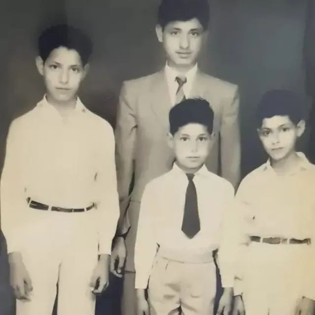 मोहम्मद ज़हूर की बचपन की तस्वीर