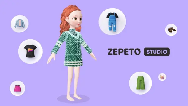 제페토에선 게임 화폐 '젬'으로 디지털 의상을 구매할 수 있다