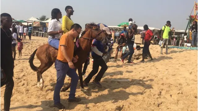 Horse riding for Elegushi beach.