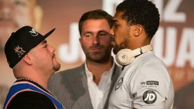 Anthony Joshua na Andy Ruiz