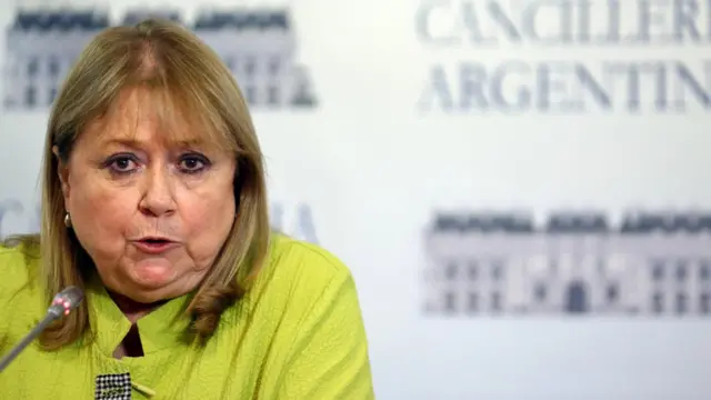 La presidenta temporal de Mercosur, la argentina Susana Malcorra, se reunió luego con la canciller venezolana.