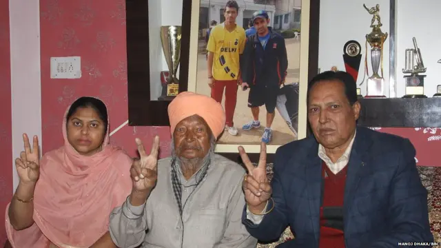 ਨਵਦੀਪ ਸੈਣੀ ਦਾ ਪਰਿਵਾਰ