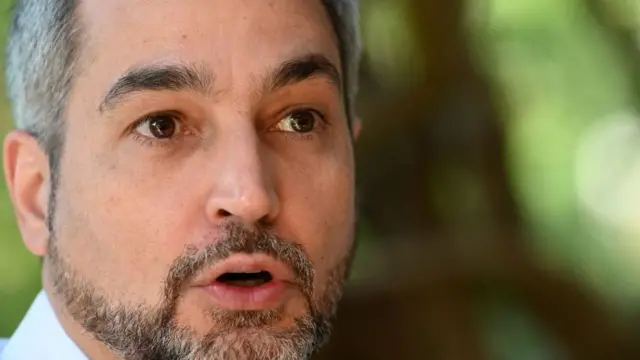 Mario Abdo Benítez.