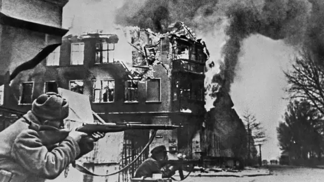 El Ejército Rojo combate en Königsberg