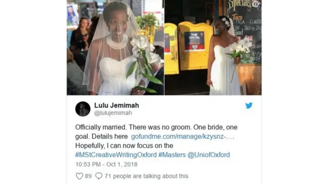 টুইটারে নিজের বিয়ের বার্তা এভাবেই দিয়েছেন তিনি