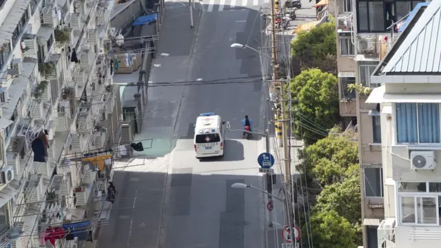 Shanghái en confinamiento.