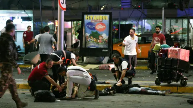 Помощь раненым при взрыве