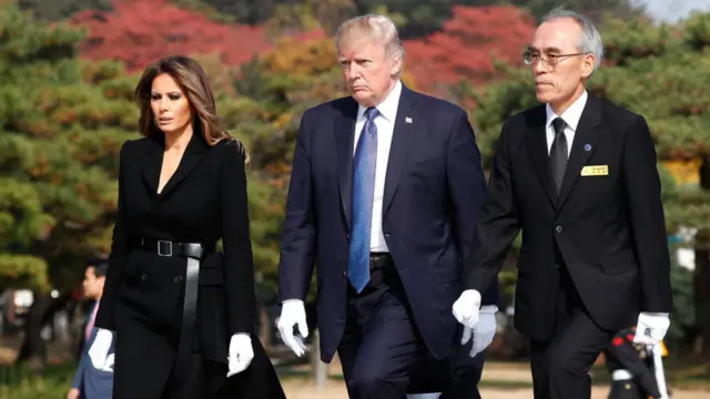 ڈونلڈ ٹرمپ، جنوبی کوریا