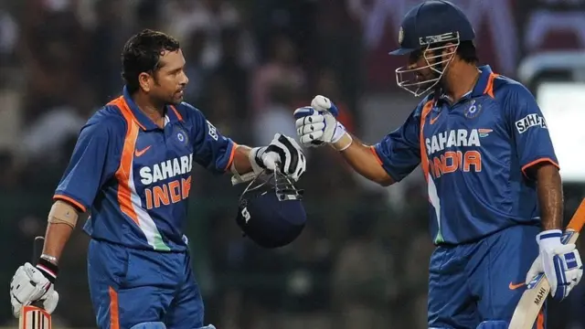 సచిన్, ధోనీ