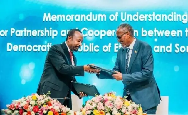 Abiy Axmed iyo Muuse Biixi ayaa is af-garadka gaaray bishii Jannaayo ee sanadkaan