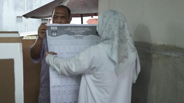 Hamid, pemilih tunanetra