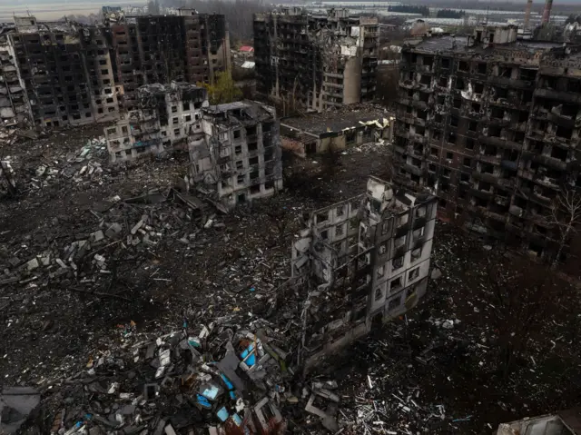 Украинанинг Донецк вилоятида ноябрь охирида олинган сурат.