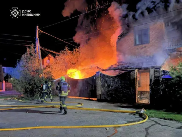 Місце атаки у Броварському районі
