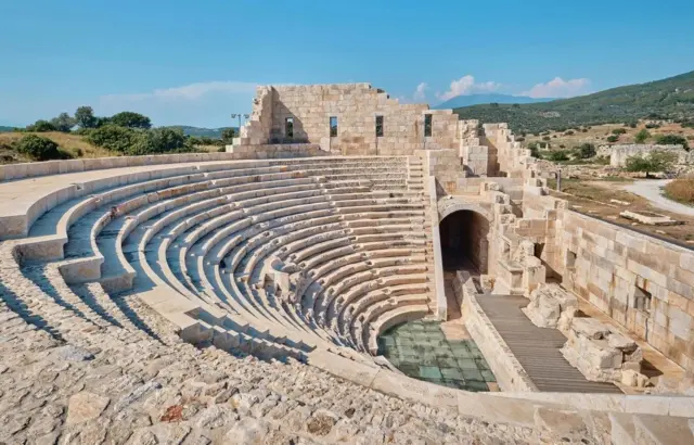 Patara était la capitale et le centre politique de la Ligue Lycienne 