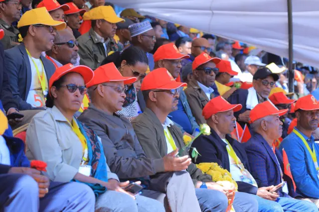 ዶ/ር ደብረጽዮን ዝርከቦም መራሕቲ ህወሓት ኣብ መበል 50 ጽንብል ምምስራት ህወሓት፡ መቐለ