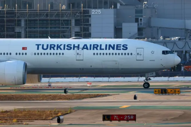 avión de turkish airlines