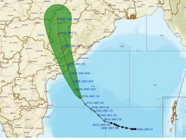 மோன்தா புயல், தமிழ்நாடு, இந்தியா, கனமழை
