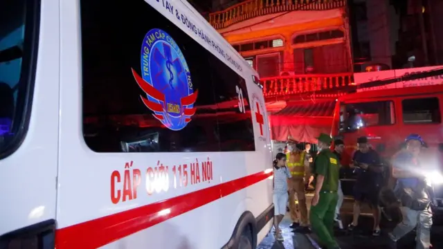 Hanoi, fire