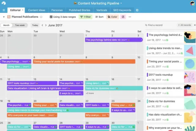 تطبيق إيرتابل يسهل للناس استخدام الجداول