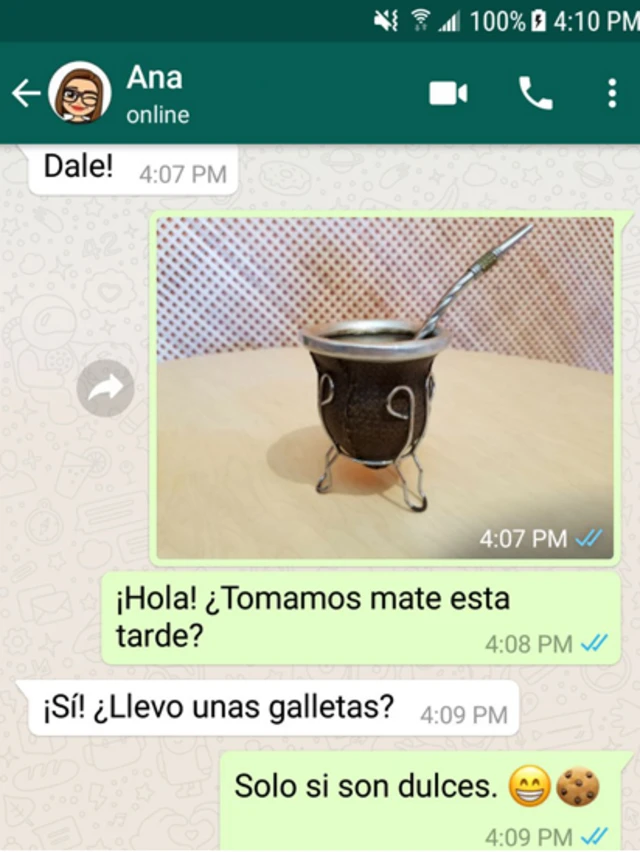 Conversación mate.