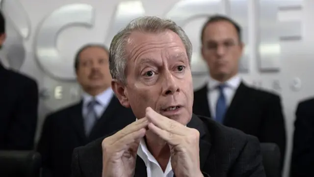 Jorge Briz, presidente de la Cámara de Comercio de Guatemala y ex ministro de Relaciones Exteriores de ese país.