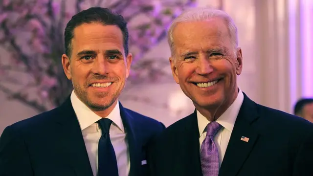 Hunter Biden y Joe Biden