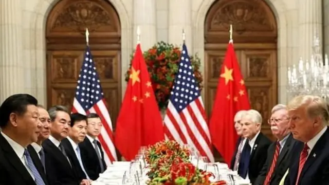 Встреча Дональда Трампа и Си Цзиньпина в рамках G20 в Аргентине