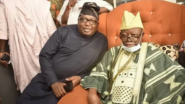 Adelabu pẹlu Olubadan