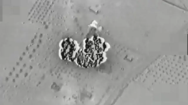 Hava operasyonunun görüntüleri.