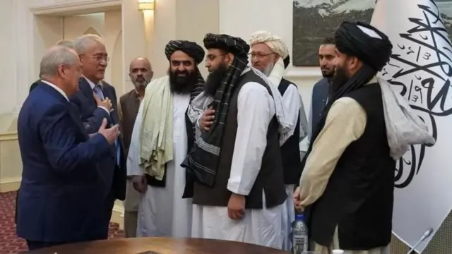 O'zbekiston mulozimlari va Tolibon liderlari muloqoti