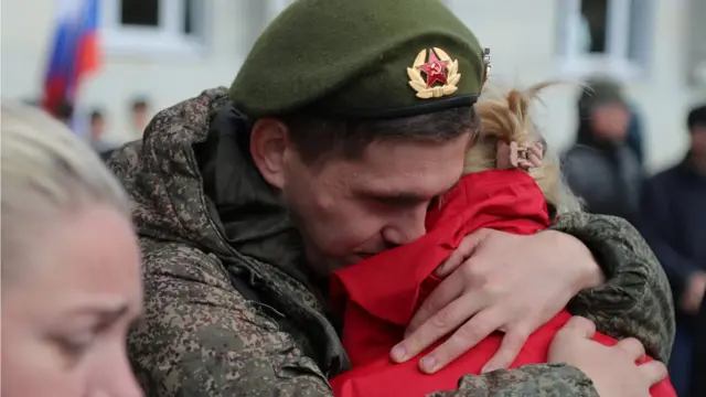 русија, војник, мобилизација