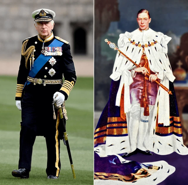 شاه چارلز و پدربزرگش