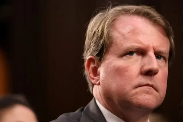 Eski Beyaz Saray Hukuk Danışmanı Don McGahn